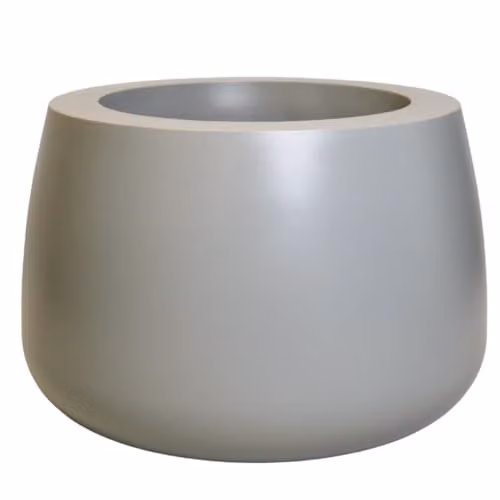 Trifibre Hardwick Roto Moulded Planter in Grey, Diameter: 57.5 cm – 1