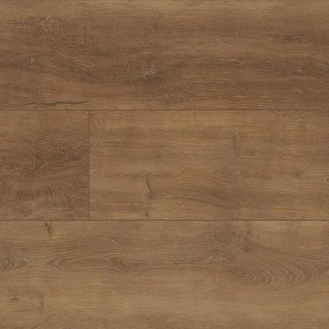 Firmfit Luxury Vinyl Tile Plank Walnut Wood Effect Click Lock LVT, Brown, 5mm