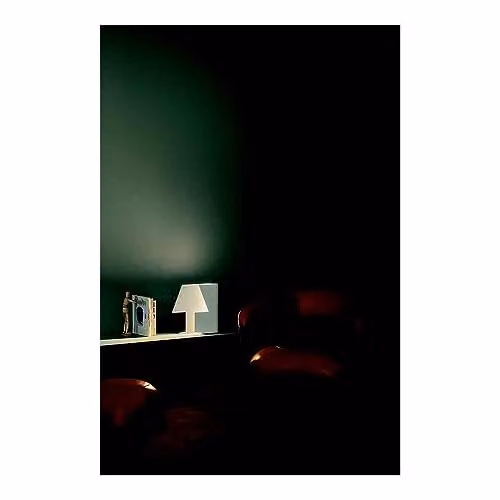 Mantra Iluminación Book Table Lamp in White Metal with 7W LED Warm White Light, Width: 23.3 cm – 2