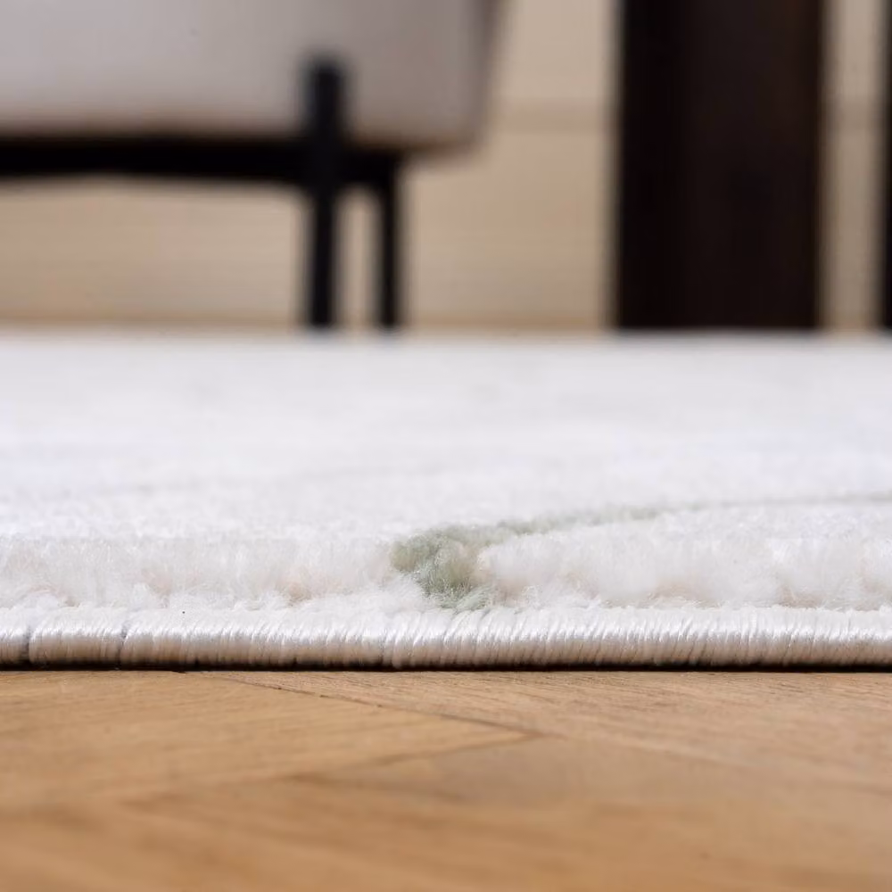 THE RUGS Carmel Modern Arch Design Soft Pile Area Rug, Green, W: 160 cm, D: 230 cm – 3