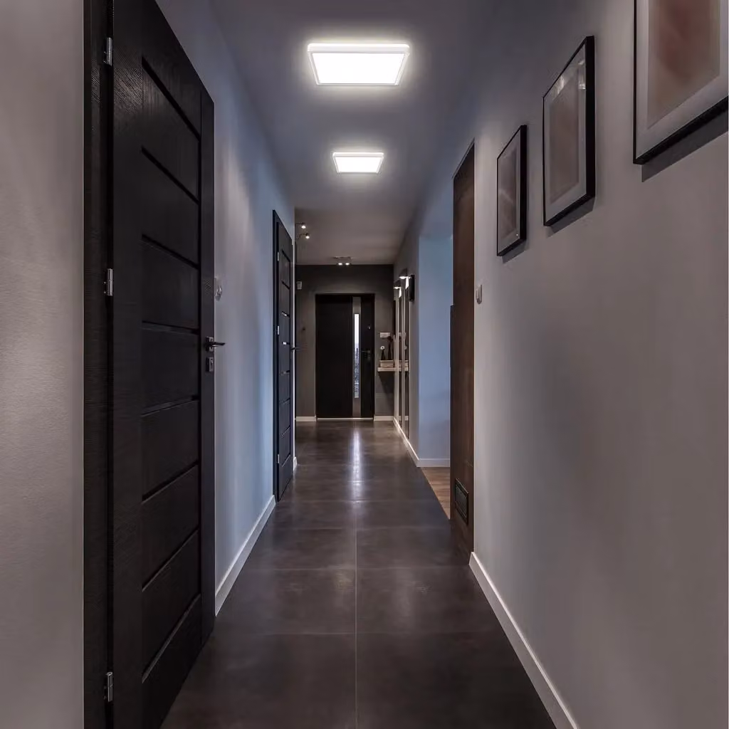 B.K.Licht Modern Square LED Ceiling Light, 18W, 2400Lm, 4000K Neutral White, Dimmable, White – 4