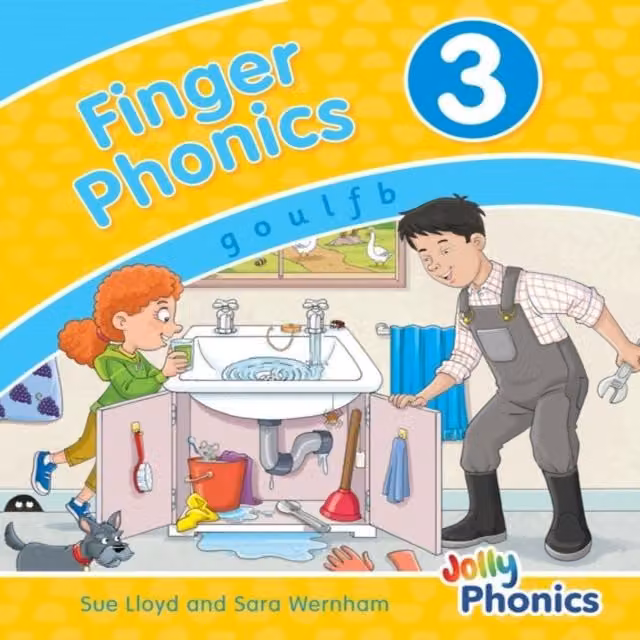 Sue Lloyd Finger Phonics Book 3 Multicolour Board Book