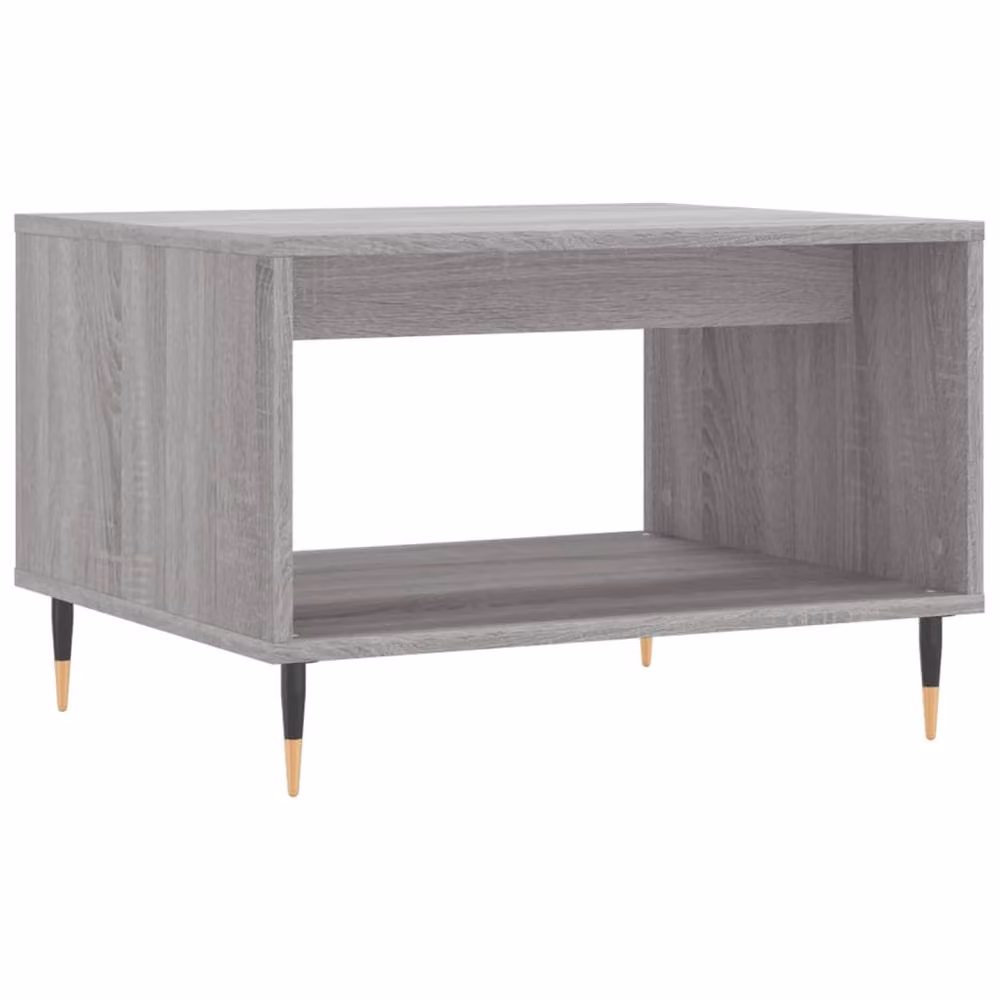 Berkfield Home Decorative Coffee Table in Grey Sonoma, W/D/H: 60 x 50 x 40 cm – 3