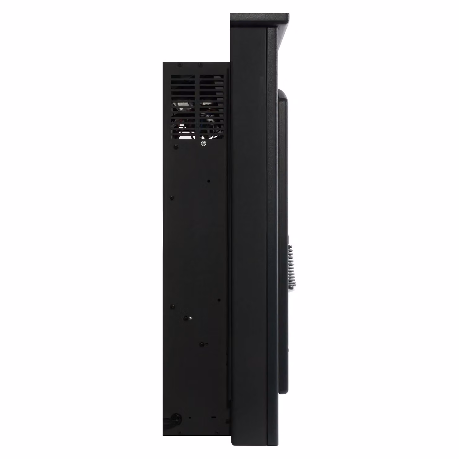 Adam Fires & Fireplaces Holston Black Electric Inset Stove with Remote Control – 4