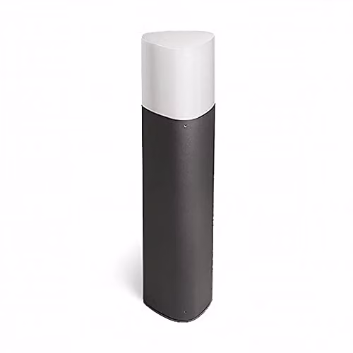 Netlighting Forlight Mandela 1 Light Outdoor Bollard Light in Grey IP44
