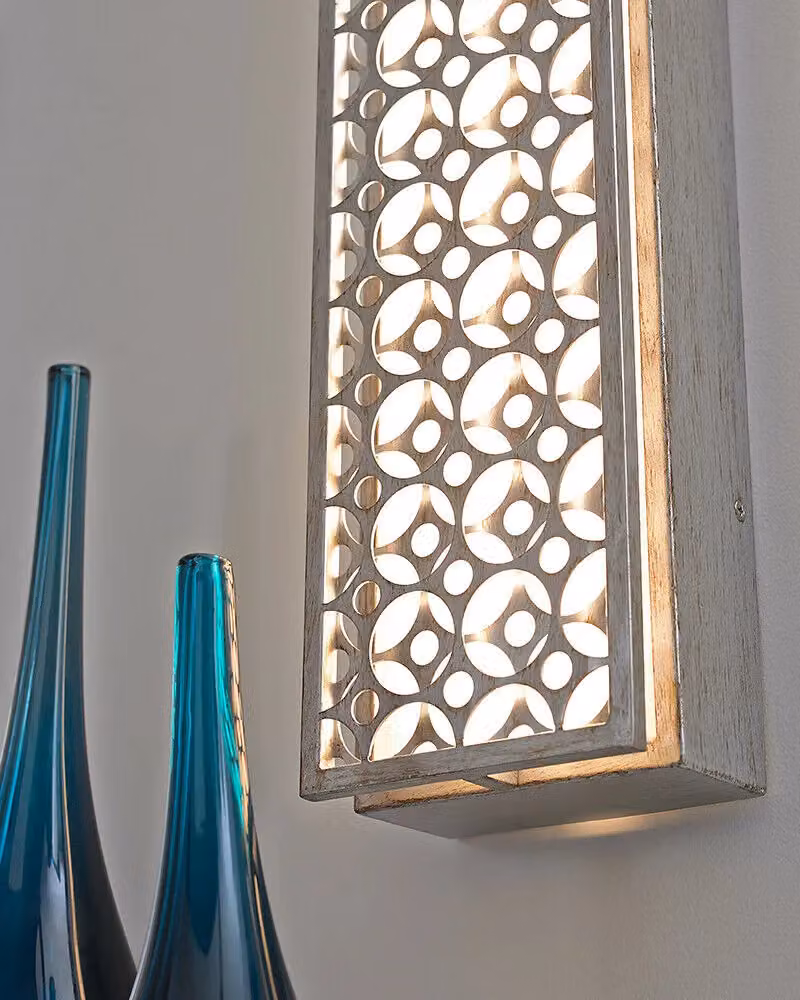Loops Sunrise Silver 4 Bulb LED Wall Light Sconce – 2