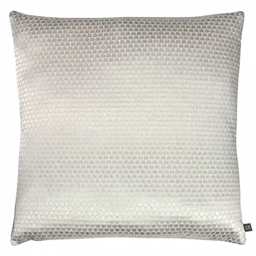 Riva Home Silver and Multicolour Graphic Square Cushion with Removable Cover, W/D/H: 55 x 55 x 55 cm