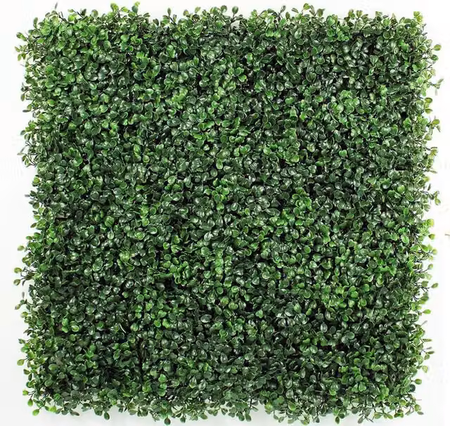 Hygrad Built to Survive Artificial Green Hedge Wall