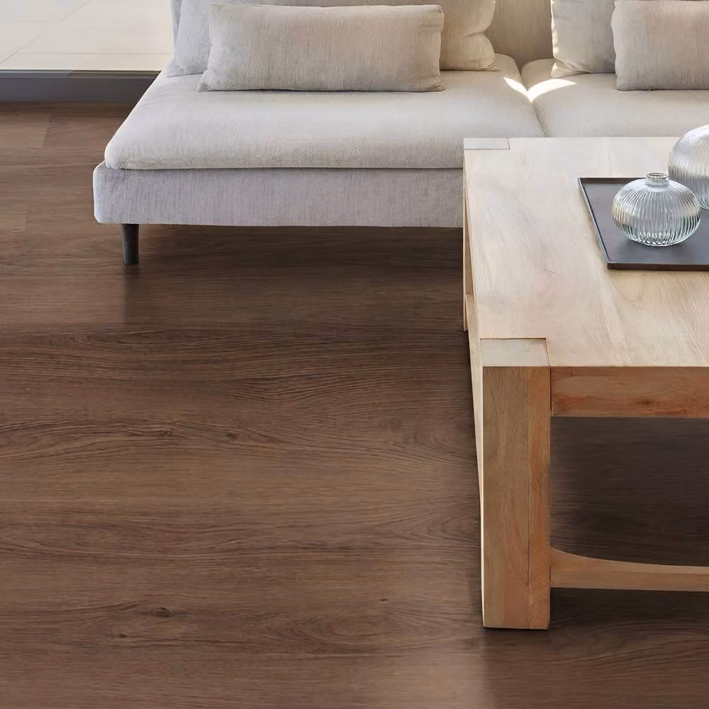 Novecrafto Self Adhesive Wood Look Vinyl Floor Planks, Pack of 10, Brown, W: 91.4 cm, D: 15.2 cm – 8