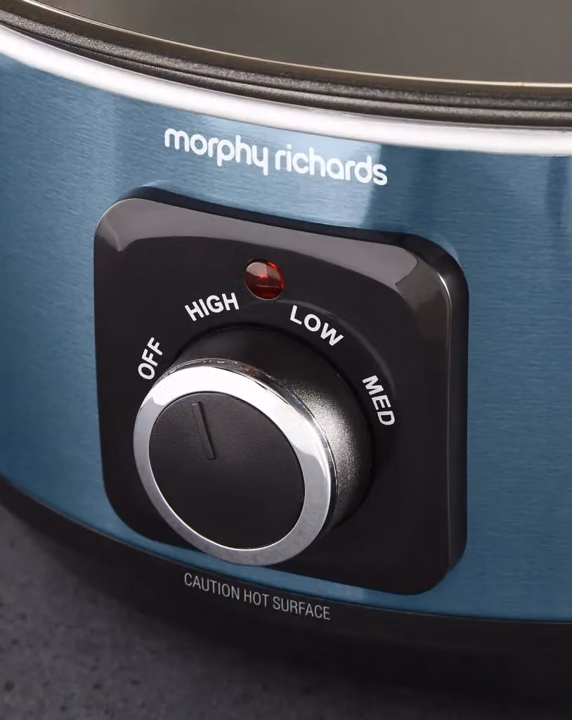 Morphy Richards Accents 3.5L Sear & Stew Slow Cooker, Blue – 8