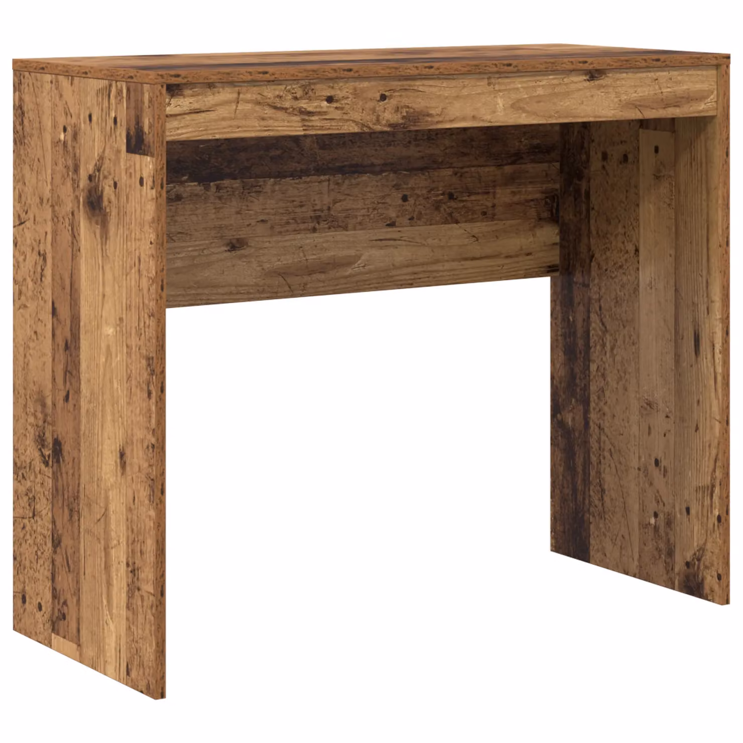 Berkfield Home Writing Desk in Brown, W/D/H: 90 x 40 x 76 cm – 2