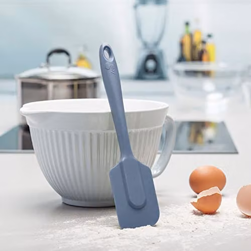 Zeal Silicone Spatula with Hanging Loop in Blue, 26 cm – 2