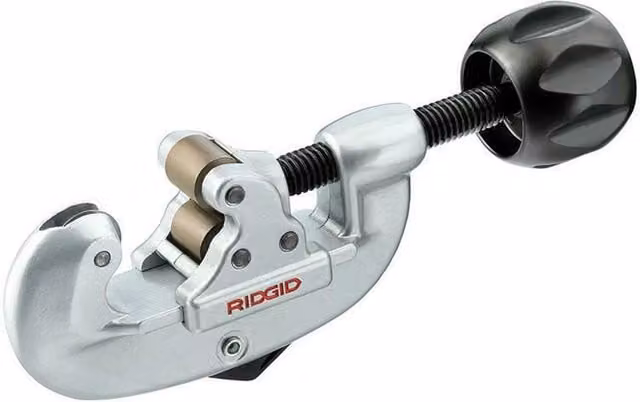 RIDGID No.10 Heavy-Duty Tubing and Conduit Cutter, 25mm Capacity, Grey (32915)