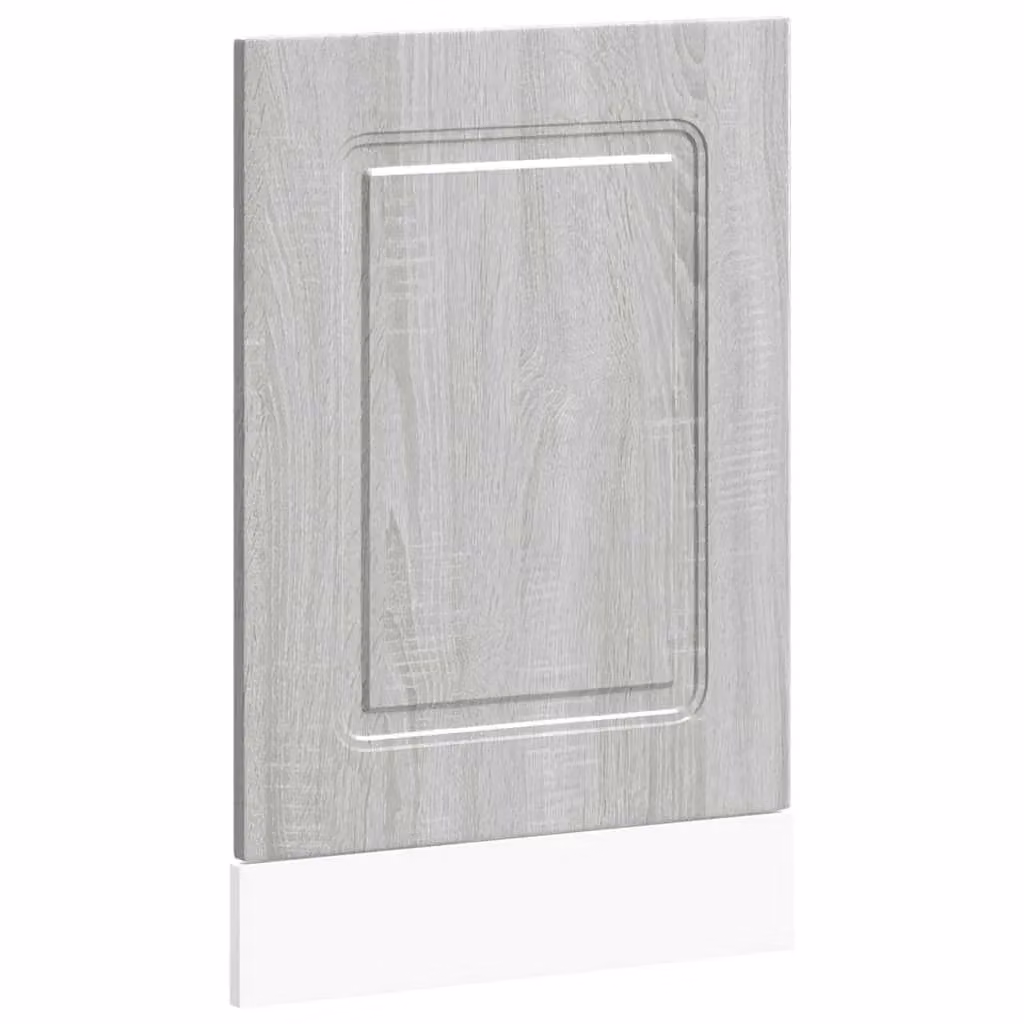 Berkfield Home Kalmar Dishwasher Panel in Grey Sonoma, W/D/H: 45 x 1.5 x 67 cm – 2