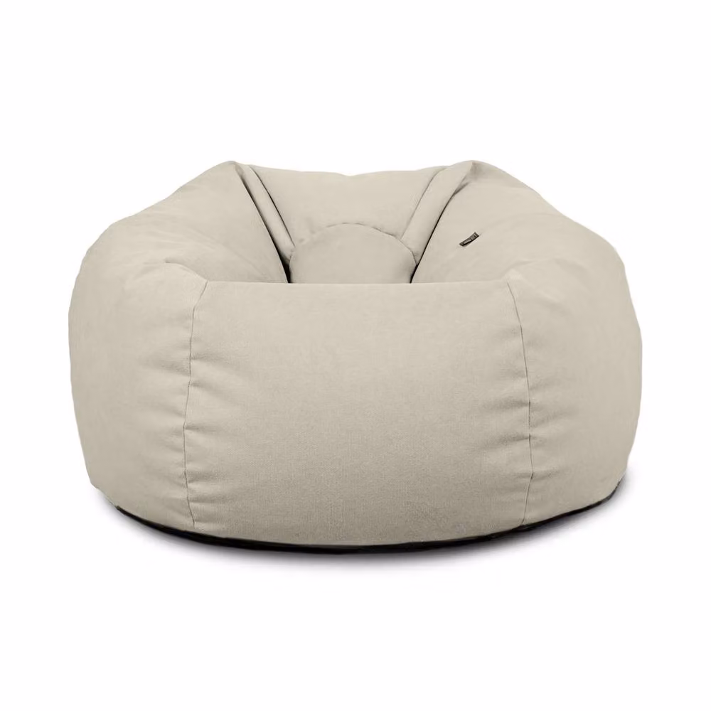 rucomfy Veneto Classic Bean Bag for Adults in Beige – 2