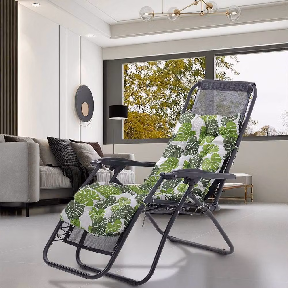 Kelvenix Tropical Banana Leaves Garden Bench Cushion in Green, W/D/H: 190 x 100 x 8 cm – 5