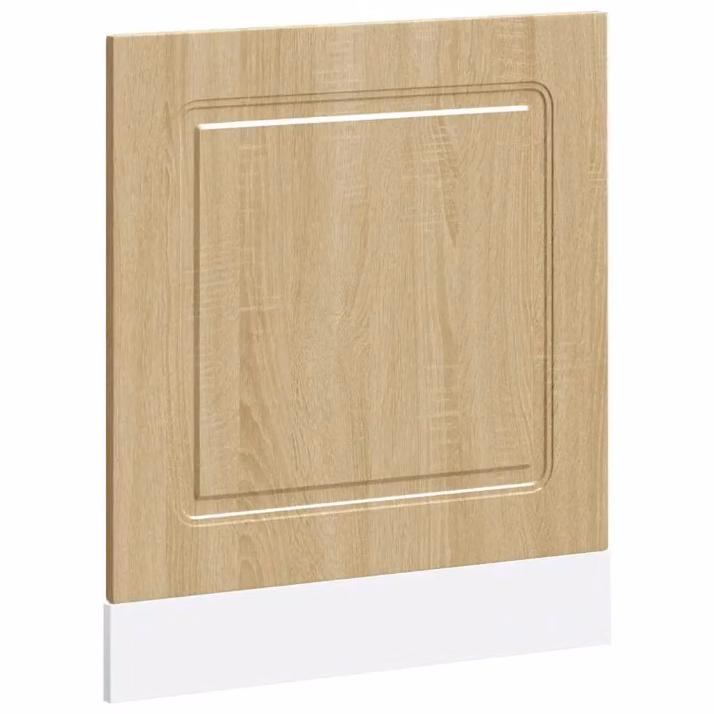 Berkfield Home Kalmar Dishwasher Panel in Sonoma Oak Brown, H 67 x W 60 x D 1.5 cm – 2