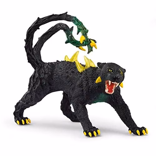 Schleich Eldrador Creatures Shadow Panther Figurine, Black and Multicolour – 1