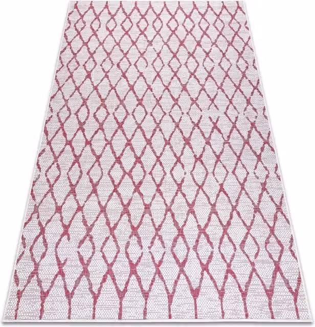 RugsX Sion Moroccan Diamond Rug in Beige and Multicolour, W: 80 cm, L: 150 cm