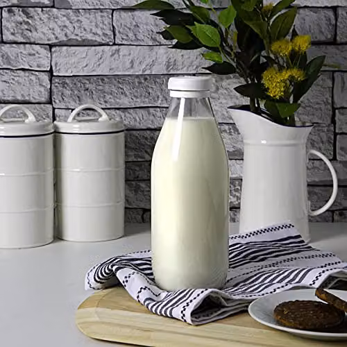 Argon Tableware Transparent Glass Jug with Lid, 1 l – 2