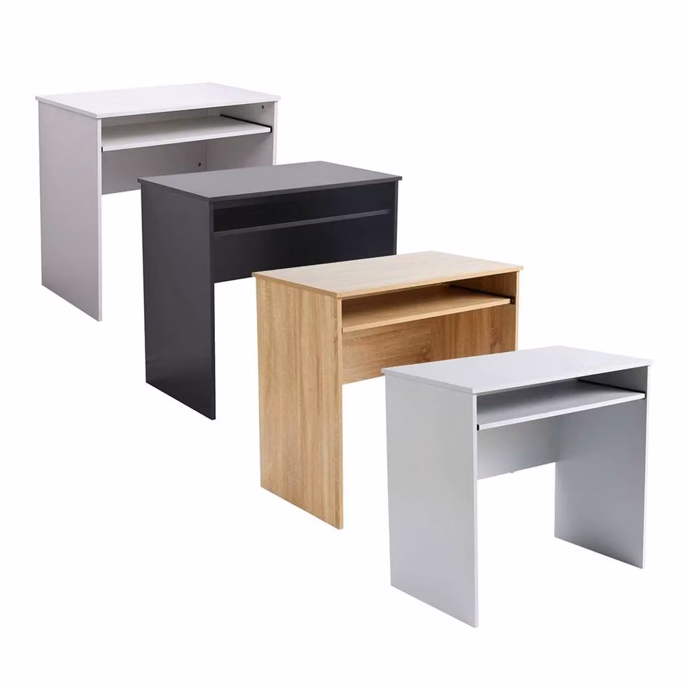 NESTLUNE Black Modern Computer Desk and Laptop Table – 3