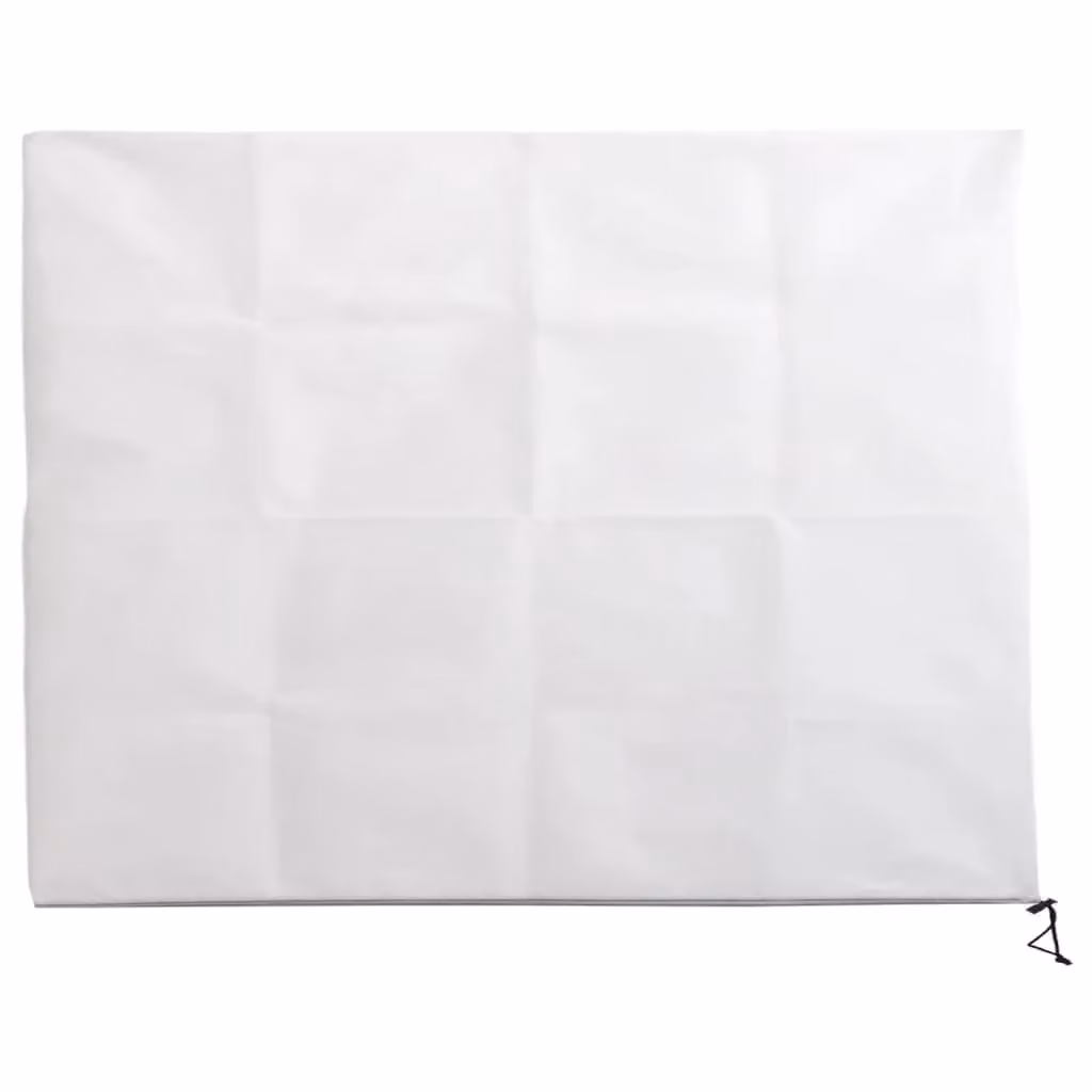 Berkfield Home White Plant Fleece Cover with Zip, 70 g/m², W: 393 cm, D: 300 cm