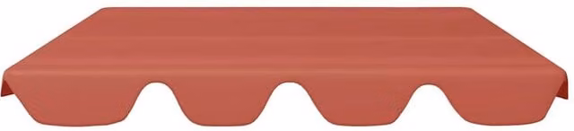 Berkfield Home Replacement Garden Swing Canopy in Burnt Orange – 1