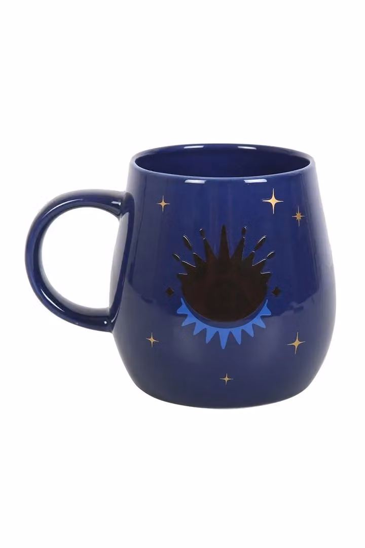 KDMD All Seeing Eye Colour Changing Mug in Blue – 2