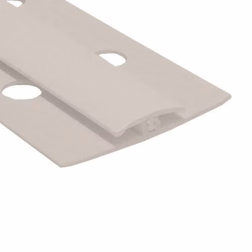 AM Clad Antimicrobial PVC Hygiene Cladding Two Part Division Bar, 3m, Fawn/Beige