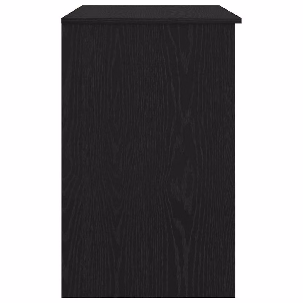 Berkfield Home Modern Black Oak Writing Desk, W/D/H: 86 x 49 x 76 cm – 4