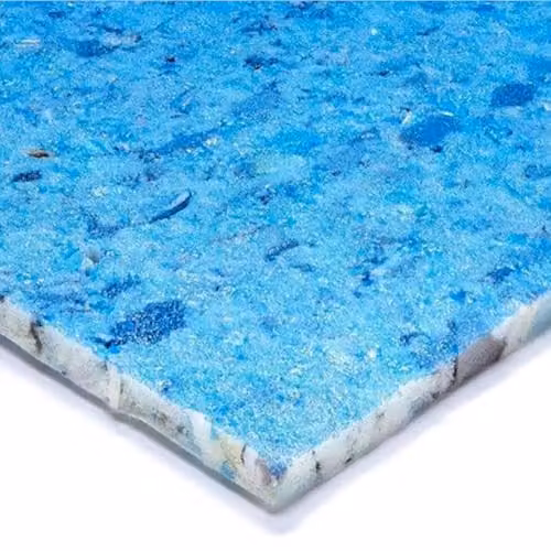 Bedding Mill Primo 8mm High Density PU Foam Carpet Underlay, Blue, W: 137 cm, L: 660 cm, H: 0.8 cm – 2