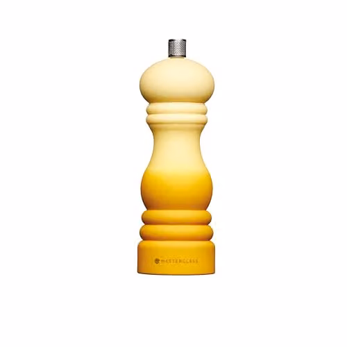 MasterClass Salt or Pepper Mill in Yellow, Height: 17 cm – 1