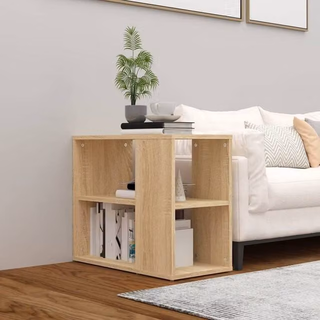 Berkfield Home Side Cabinet in Sonoma Oak, W/D/H: 60 x 30 x 50 cm