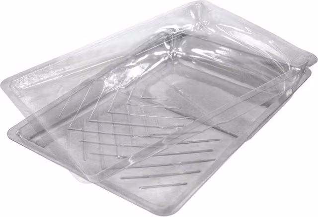 Faithfull Disposable Plastic Paint Roller Tray Liners, 230mm, Pack of 5, Multicolour