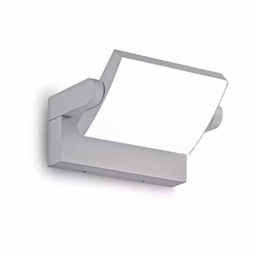 Netlighting Swipe Integrated LED Outdoor Down Wall Lamp, Grey, 2000Lm, 3000K, IP54