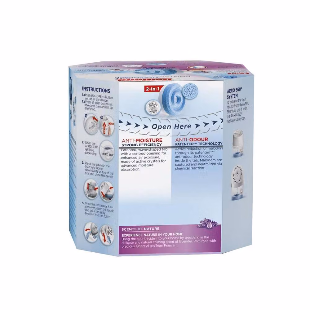 UniBond Aero 360 Moisture Absorber Refills Multicolour – 2