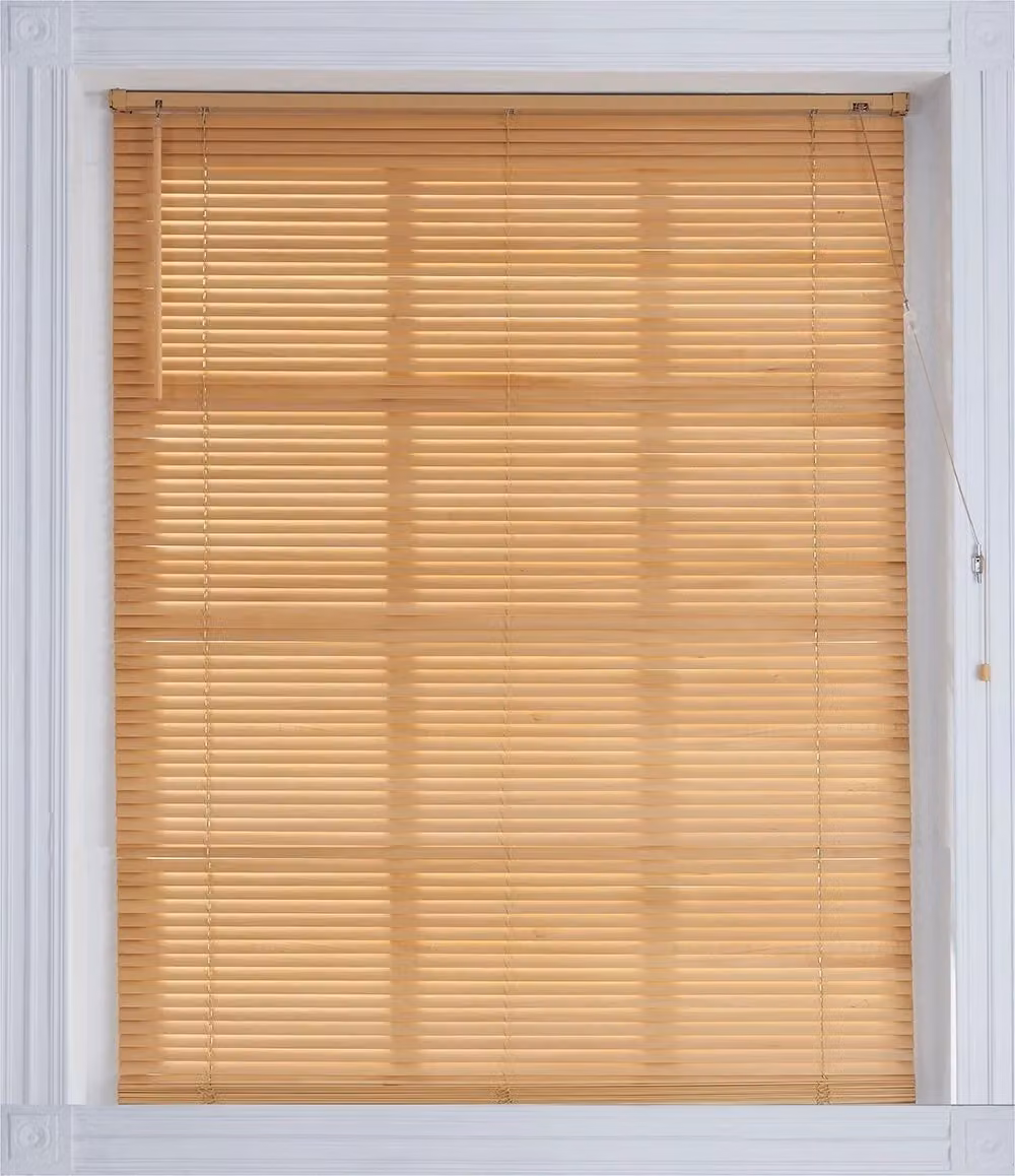 Little Black Book Natural Wood 25mm Venetian Blind W/H: 100 x 130 cm
