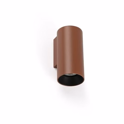 Netlighting Stan Wall Lamp in Terracotta Ceramic and Metal, H: 16.0 cm, W: 7.0 cm – 1