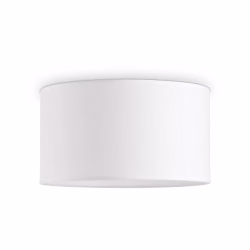 Ideal Lux MPL1 277288 Modern White Cylinder Ceiling Lamp with E27 Fitting