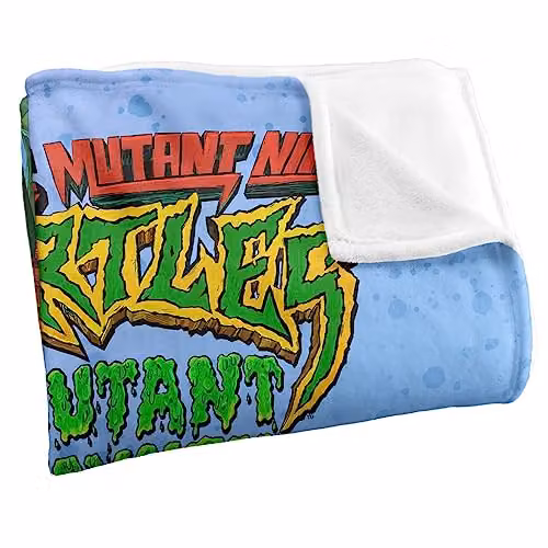 Nickelodeon Teenage Mutant Ninja Turtles Mutant Mayhem Multicolour Soft Fleece Blanket – 4