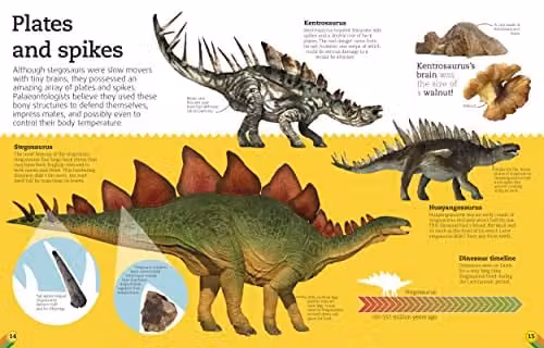 DK Utterly Amazing Dinosaur Pop-up Book with Flaps and Prehistoric Facts, Multicolour – 2