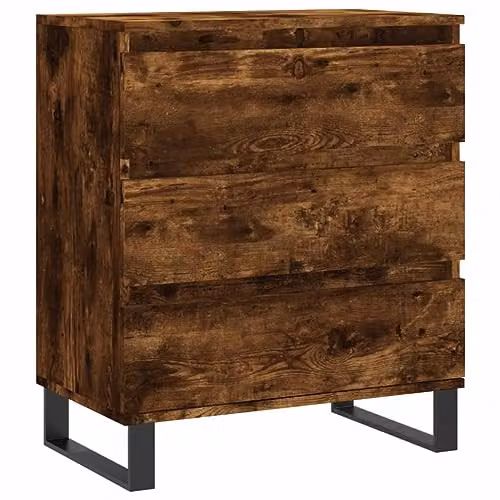 vidaXL Modern Sideboard in Brown, W/D/H: 60 x 35 x 70 cm