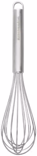 KitchenAid Premium Stainless Steel Round Balloon Whisk in Silver – 1