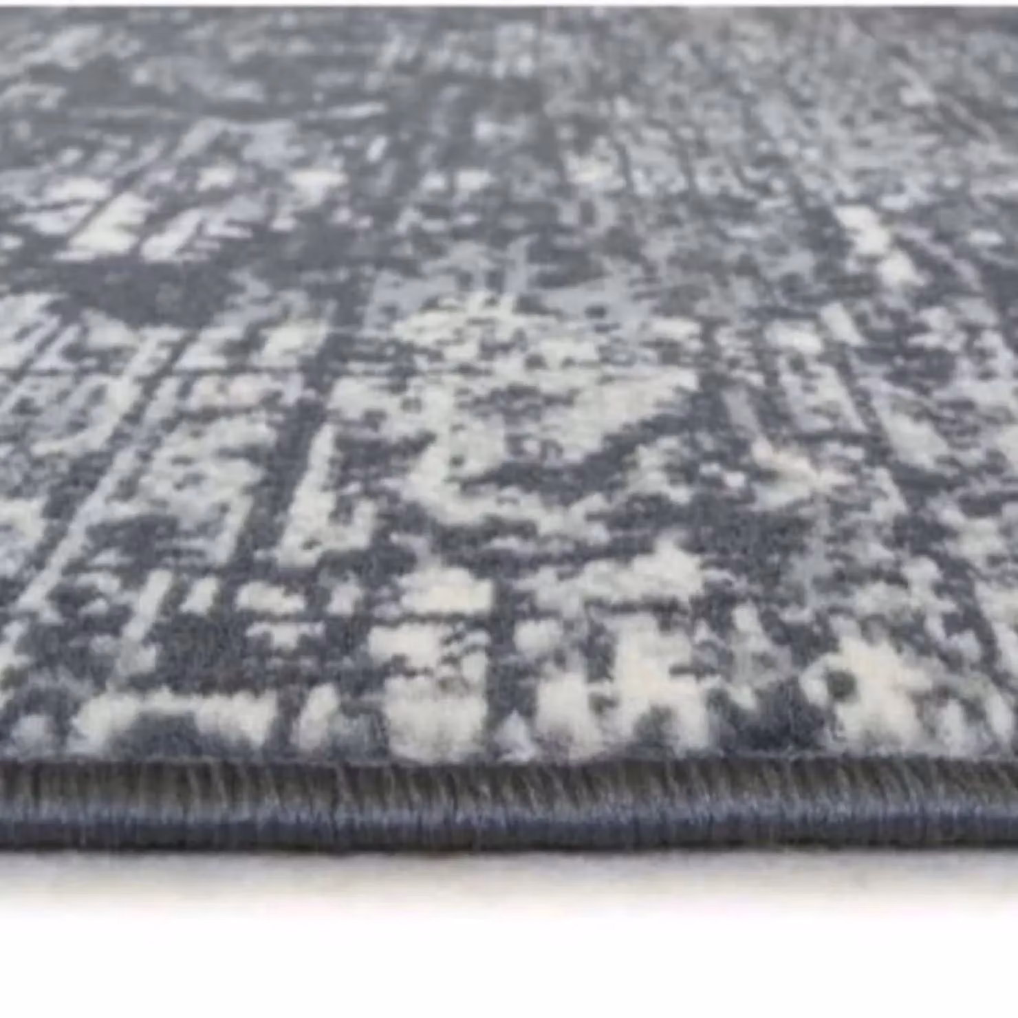 THE RUGS Maestro Collection Vintage Design Rug in Charcoal Grey, W: 80 cm, L: 150 cm – 2