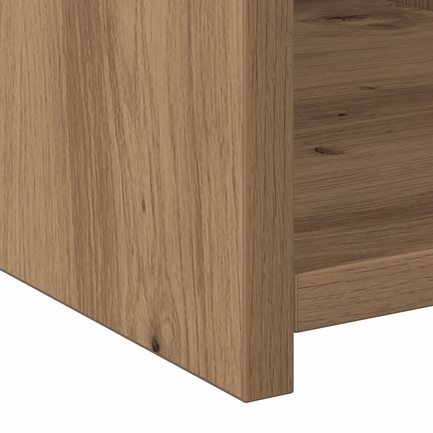 Berkfield Home Artisan Oak Highboard in Brown, W/D/H: 30 x 42.5 x 185 cm – 2