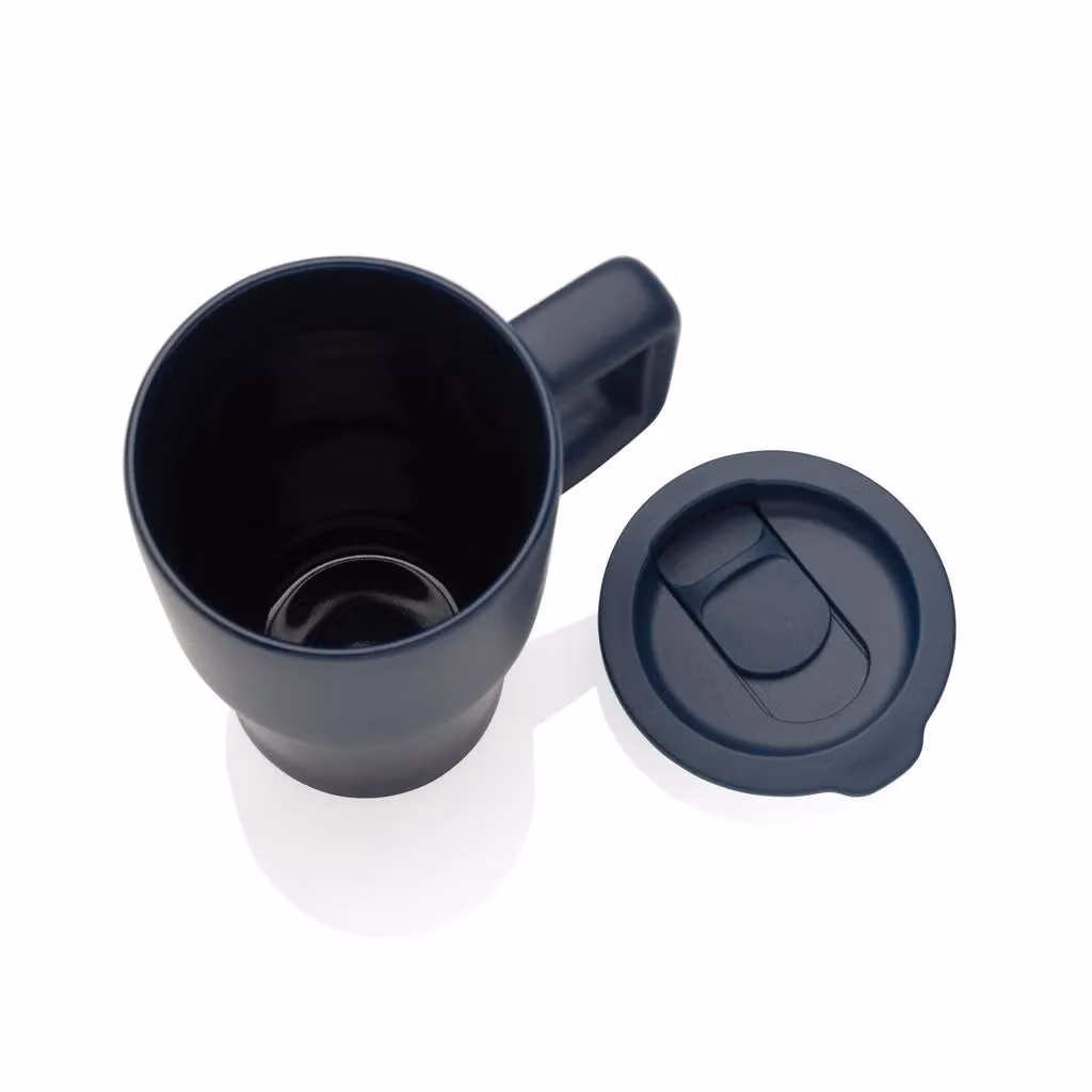 XD Design Luxe Quencher Ceramic Travel Mug in Blue – 2