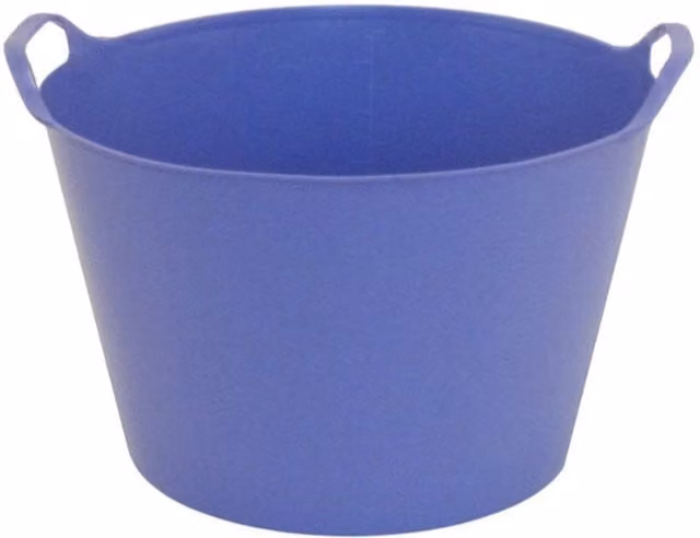 Garden Pride Trug Rubber Garden Bucket in Purple