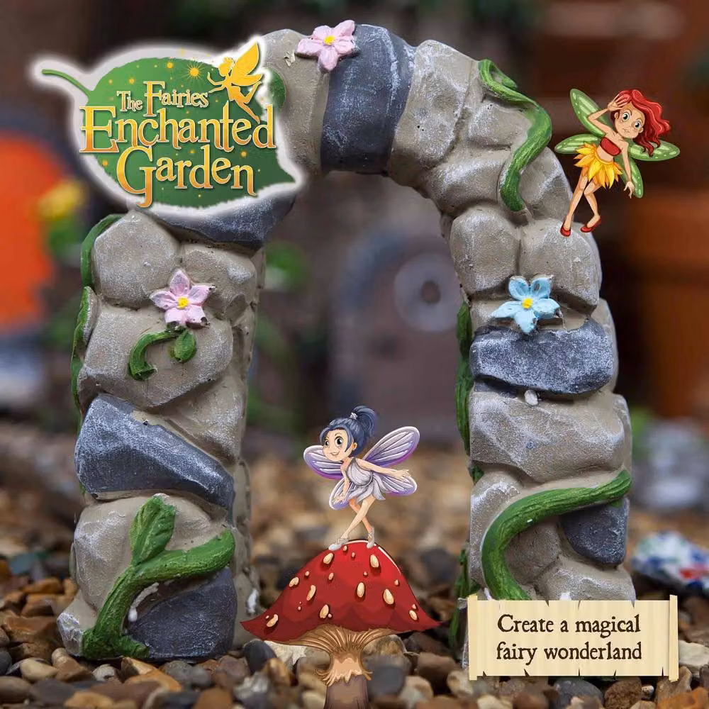 VFM e-Store Multicolour Stone Arch Fairy Garden Ornament – 2