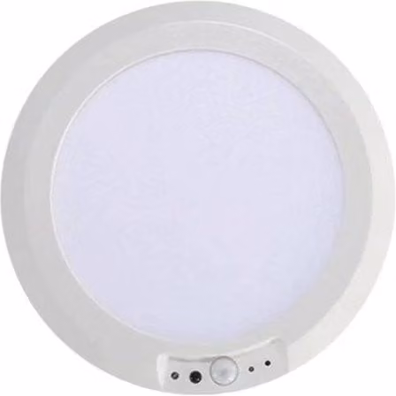 PAWNORA White Motion Sensor Round Ceiling Light