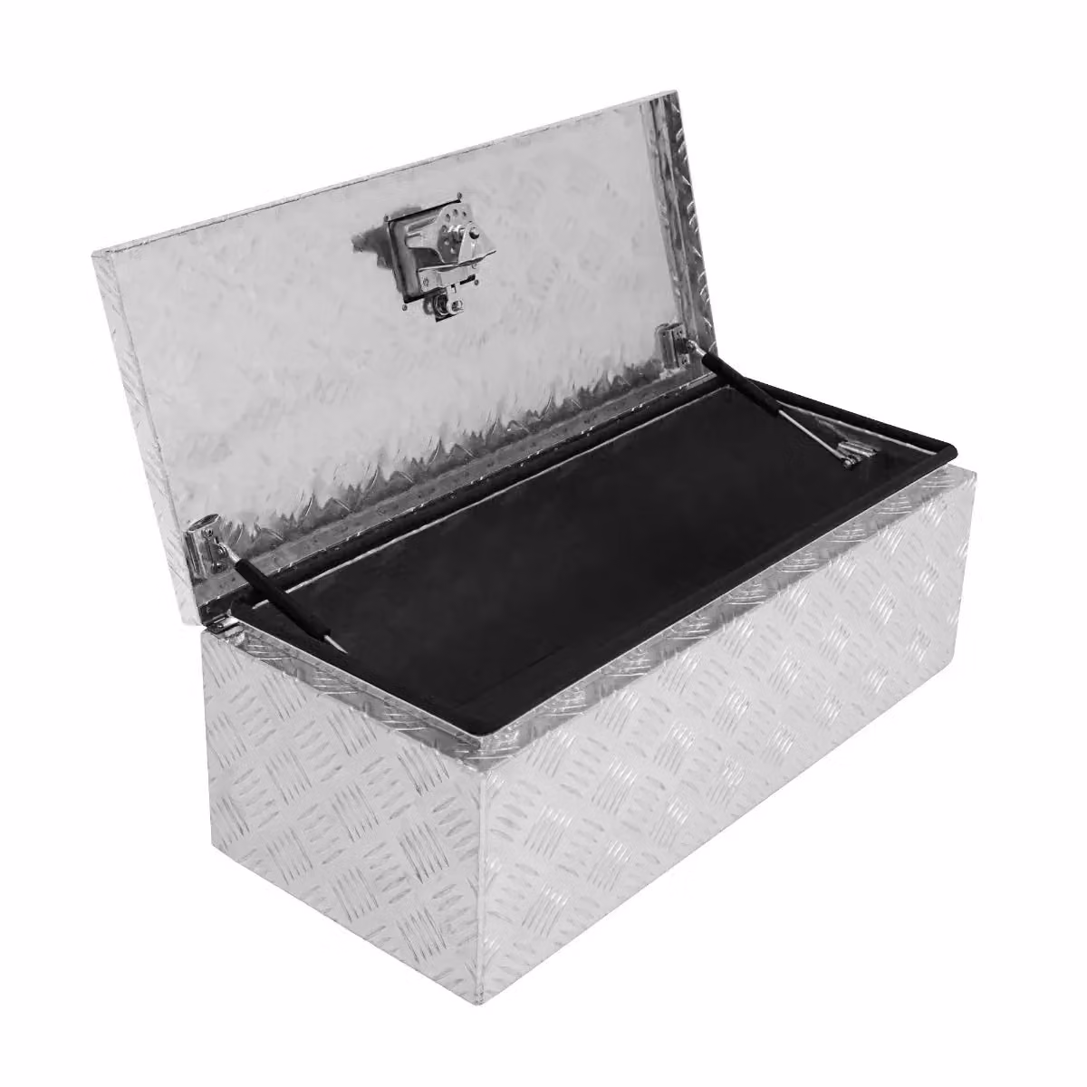 Monstershop Waterproof Aluminium Tool Box, 60L, Silver – 3